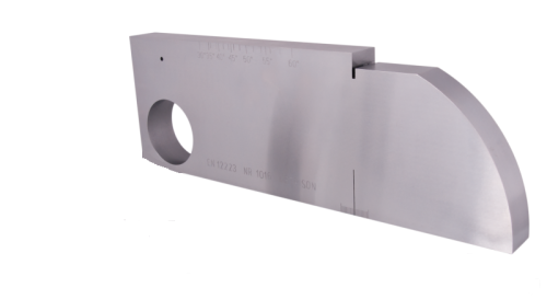 Wzorzec ultradźwiękowy (W-1) Nr 1